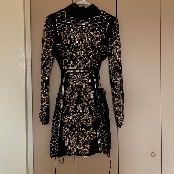 Sexy Sequin Mini Dress - Picture 4 of 8